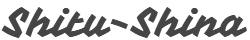 Shitushina.com logo - text